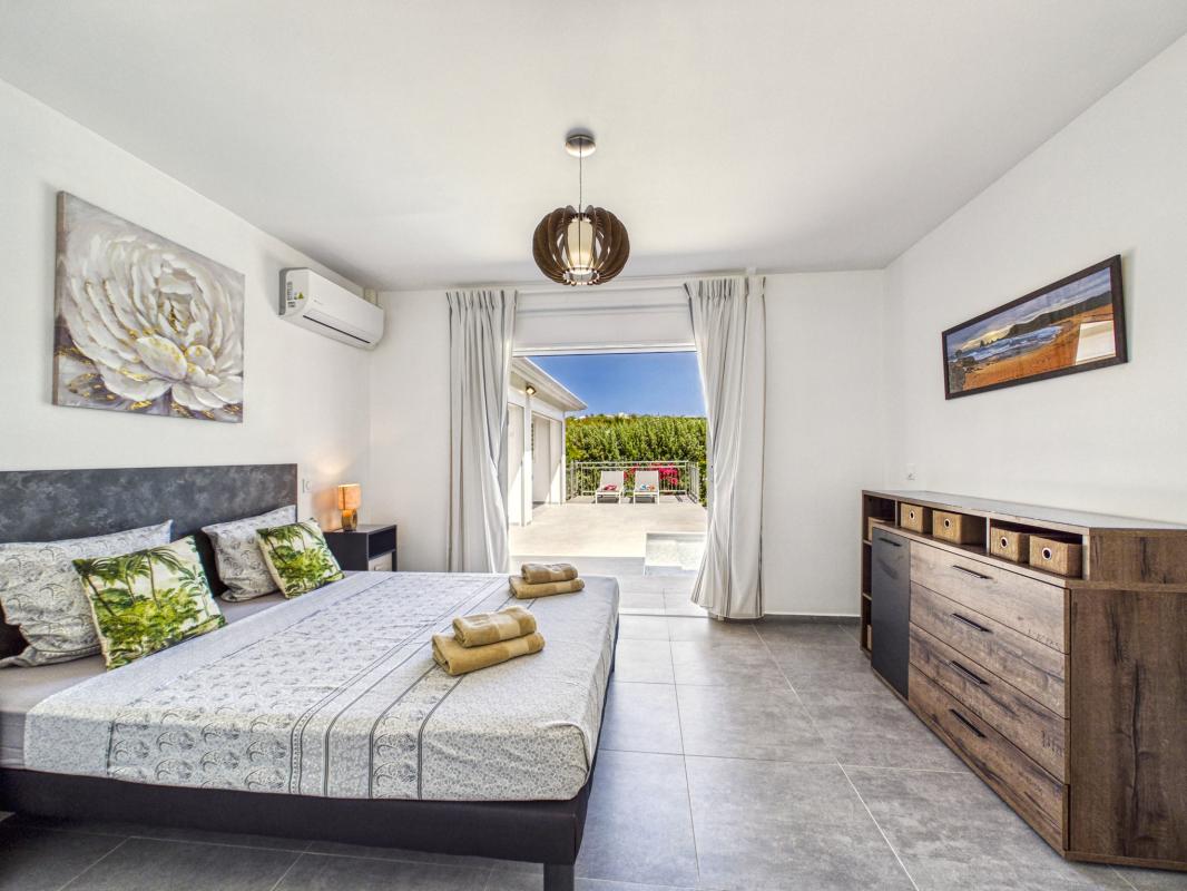 36.Location villa piscine Saint François Guadeloupe_Chambre 2